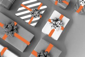 Illustration of wrapped presents
