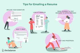 How to email a resume
