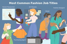 Most Common Fashion Job Titles: Market researcher, art director, model, fashion designer, purchasing agent