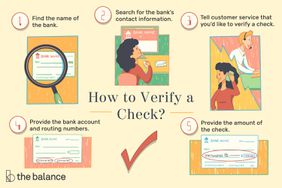 how to verify a check