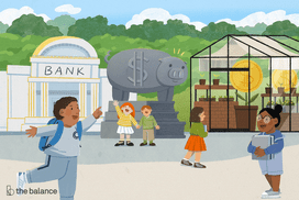 kids learning about money