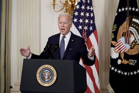President Joe Biden gives speech at the White House in August 2022