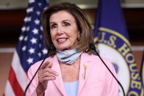 Pelosi speaks to media in weekly press conference
