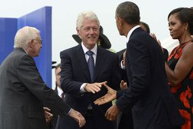 Democratic Presidents Carter, Clinton and Obama