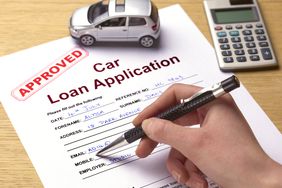 Approved car loan application